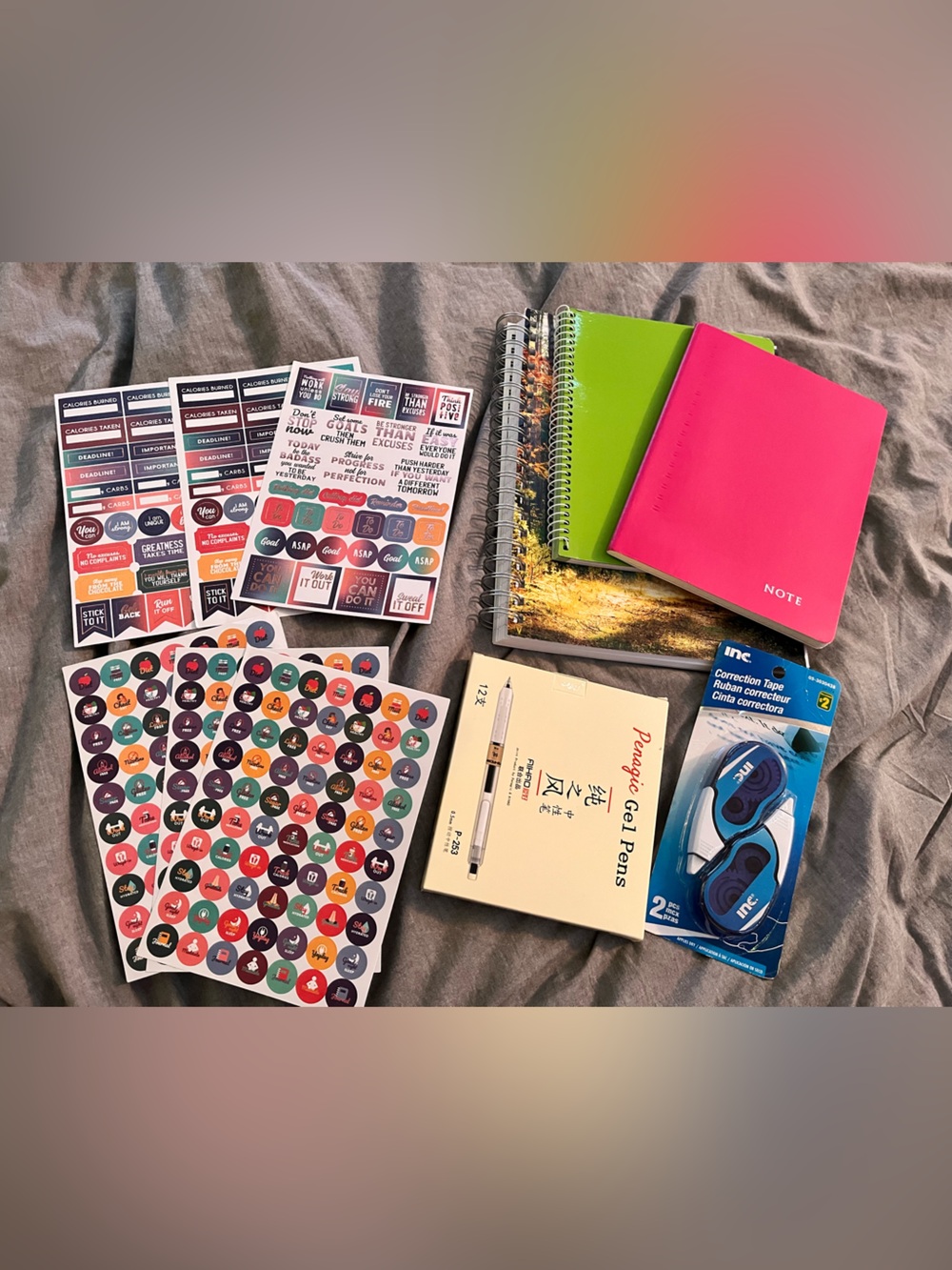 Assorted Stationery Bundle 📒🖊️